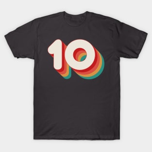 Number 10 T-Shirt